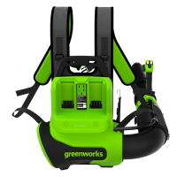 Воздуходувка ранцевая Greenworks 40V (281 км/ч) бесщеточная аккумуляторная