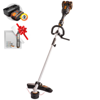 Триммер WORX NITRO WG186E.1 40V бесщеточный аккумуляторный