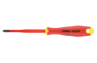 Диэлектрическая отвертка Felo Ergonic крестовая (+/- Z 1X80) 41710290