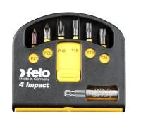 Набор бит Felo Impact с держателем бит (PH/PZ/Tx), 7 шт в кейсе Swift 02060146