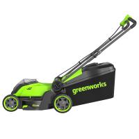 Газонокосилка Greenworks GD40LM411K4 40V 2521007UB (41 см) бесщеточная аккумуляторная
