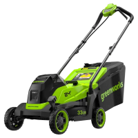 Газонокосилка Greenworks GD24LM331 24V 2520607 (33 см) бесщеточная аккумуляторная в Москве