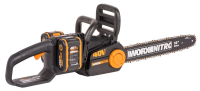 Пила цепная компактная WORX NITRO WG385E 40V (40см) аккумуляторная бесщеточная