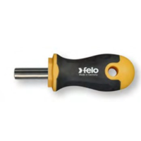 Отвертка Ergonic Stubby под биты 1/4дюйм FELO 46902640