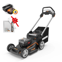 Газонокосилка WORX WG748E 40V (46 см) аккумуляторная бесщеточная