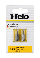 Бита серии Industrial TX 8х25, 2шт на блистере Felo 02608036