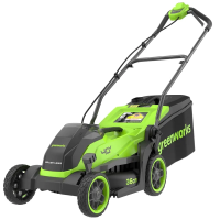Газонокосилка Greenworks GD40LM361 40V 2520807 (36 см) бесщеточная аккумуляторная