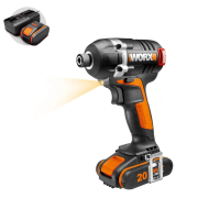 Винтоверт WORX WX292 20V 175Нм бесщеточный аккумуляторный