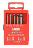 Набор бит Felo Industrial (SL 73 мм), 5 шт в кейсе 03091716
