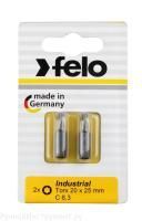 Бита Felo Industrial Torx (30X25), 2 шт в блистере 02630036