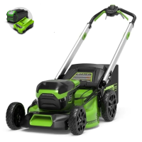 Газонокосилка самоходная, аккумуляторная Greenworks GD60LM51SP, 60V (51 см) бесщеточная