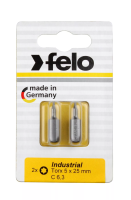 Бита серии Industrial TX 5х25, 2шт на блистере Felo 02605036