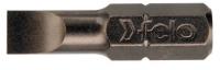 Бит 1/4", SL 0,5х3,0х25, серия 020 С 6,3 10 шт. FELO 02030010