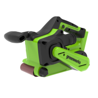 Ленточная шлифовальная машина бесщеточная аккумуляторная Greenworks G24BS, 24 V (259 об/мин)