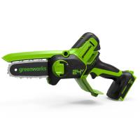 Цепная мини-пила Greenworks GD24CSMNX 24V 2008707 (15 см) бесщеточная аккумуляторная