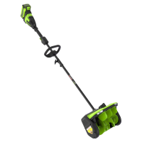 Снегоуборочная лопата Greenworks GD40SS2 40V (30 см) с регулируемым направлением выброса бесщеточная аккумуляторная