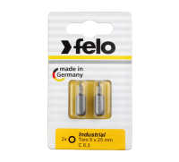 Бита серии Industrial TX 6х25, 2шт на блистере Felo 02606036