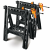 Строительные козлы для пиления с зажимом WORX WX065