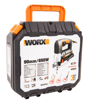 Лобзик WORX WX478.1 220V 650Вт (3100 ход/мин) электрический