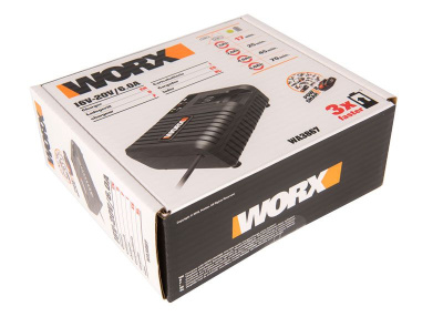 Зарядное устройство WORX WA3867 20V 6А
