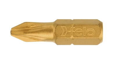 Бита крестовая серия TiN PZ 2X25, 10 шт Felo 02102070