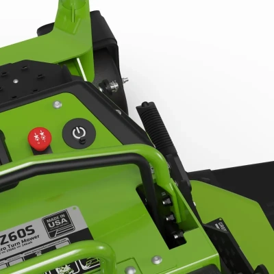 Садовый райдер с нулевым радиусом разворота Greenworks ZTCS92 82V 7405407 (92 см) аккумуляторный