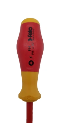 Отвертка диэлектрическая крестовая PH1X80 Felo 91410290