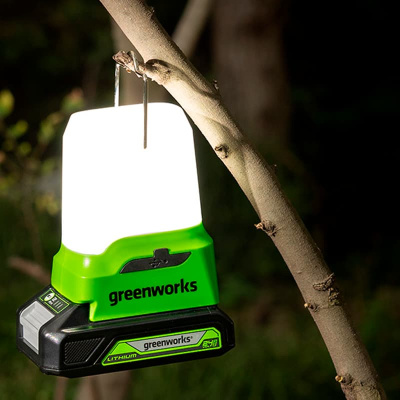 Фонарь светодиодный Greenworks G24LA500 24V 3501007 (500лм) аккумуляторный