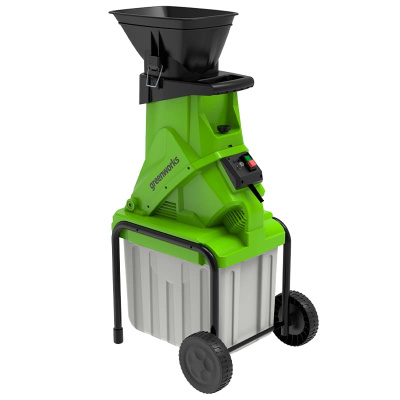 Измельчитель с ящиком Greenworks GACSB 2500W (40мм)