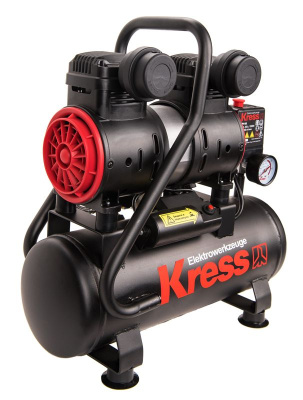 Компрессор воздушный KRESS KP110 8л безмаслянный