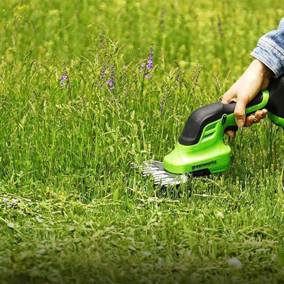 Садовые ножницы-кусторез Greenworks G24SHT 24V (12 см) аккумуляторные