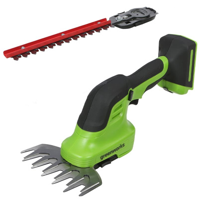 Садовые ножницы-кусторез Greenworks G24SHT 24V (12 см) аккумуляторные