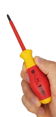 Отвертка диэлектрическая крестовая PZ1X80 Felo 91510290