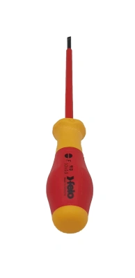 Отвертка диэлектрическая шлицевая SL3,0x0,5x100 Felo 91303090