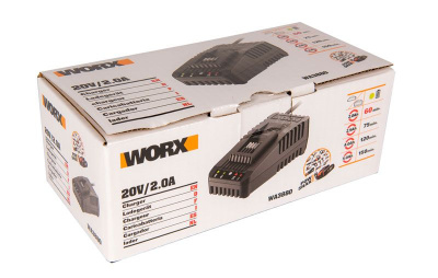 Зарядное устройство WORX WA3880 20V 2А