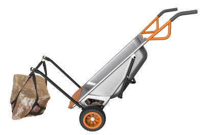 Садовая тележка WORX WG050 Aerocart