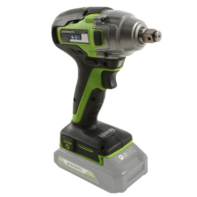 Гайковерт ударный Greenworks GD24IW400 24V (400 Нм) бесщеточный аккумуляторный