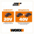 Зарядное устройство автомобильное WORX WA3765 20V (2А)
