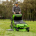 Садовый райдер с нулевым радиусом разворота Greenworks ZTCS92 82V 7405407 (92 см) аккумуляторный