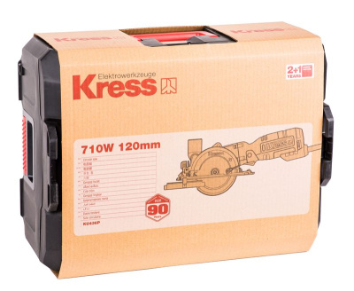Дисковая (циркулярная) пила KRESS KU436P 710Вт 120мм электрическая