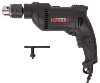 Дрель ручная KRESS KU120 650Вт (13мм) электрическая