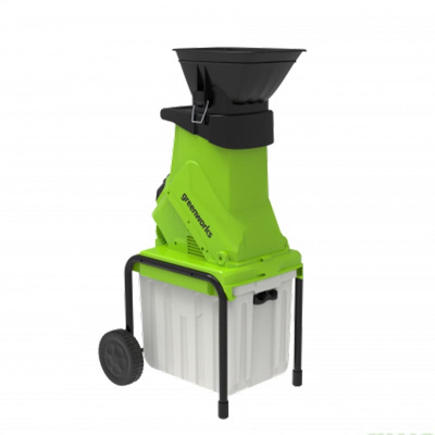 Измельчитель с ящиком Greenworks GACSB 2500W (40мм)