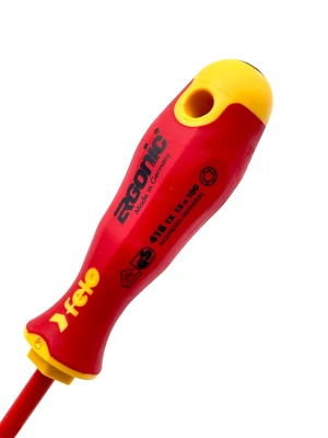 Отвертка диэлектрическая Ergonic TX15х100 Felo 41815390