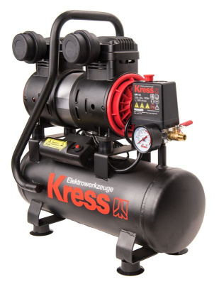 Компрессор воздушный KRESS KP110 8л безмаслянный