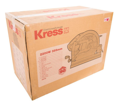 Монтажная пила KRESS KU760 2200 Вт (355 мм) электрическая