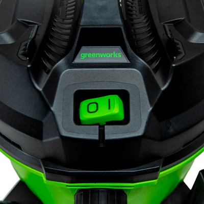 Строительный пылесос Greenworks G120WDV, 220 В, 1150 Вт