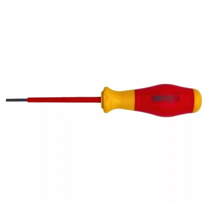 Отвертка диэлектрическая шлицевая SL2,5x0,4x75 Felo 91302590