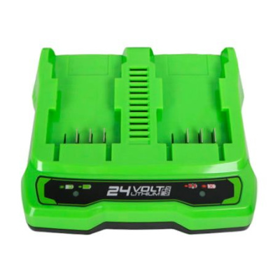 Зарядное устройство на 2 аккумулятора Greenworks G24C 24V (4 A)
