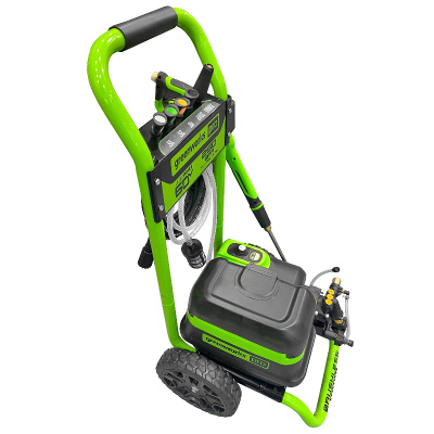 Мойка высокого давления с портом на два аккумулятора Greenworks GDPW60DP 60V (250 бар) бесщеточная аккумуляторная