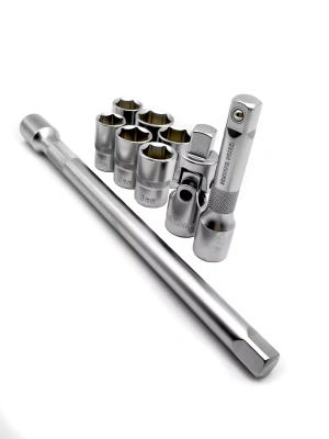 Felo Набор метрических головок 1/2" с удлиненной трещоткой Ergonic в кейсе, 13шт 05681318